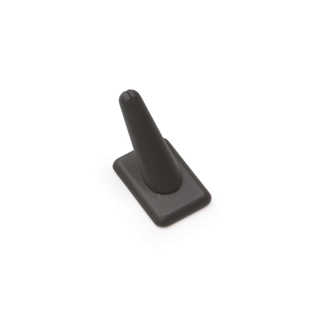 Black Leatherette 1 Ring Finger