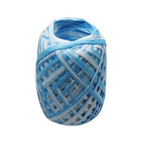 Blue Ombre Paper Raffia Ribbon