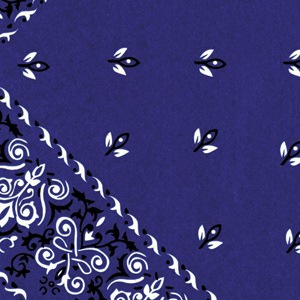 Blue Bandana Printed Tissue Paper