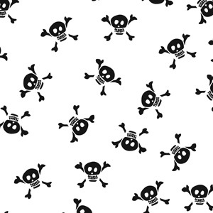 Skull & Crossbones  Print Tissue Paper