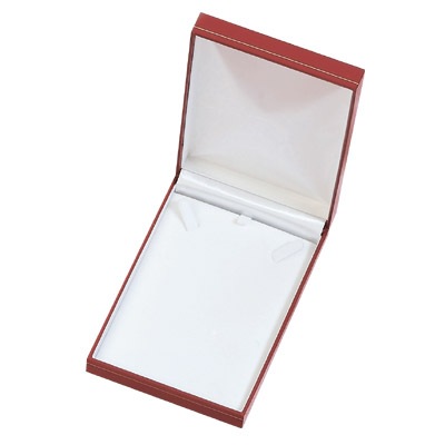 Leatherette with Gold Rim Necklace Box           