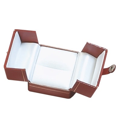 Leatherette Double Door Ring Box 