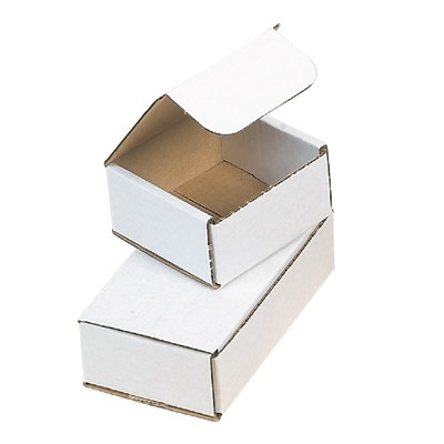 White Corrugated Folding Mailing Container<br>3 x 2 x 2 (x100)
			 
			 
		